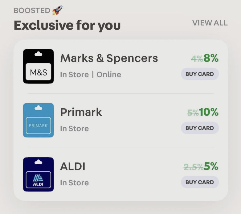 Superfi Cashback Booster