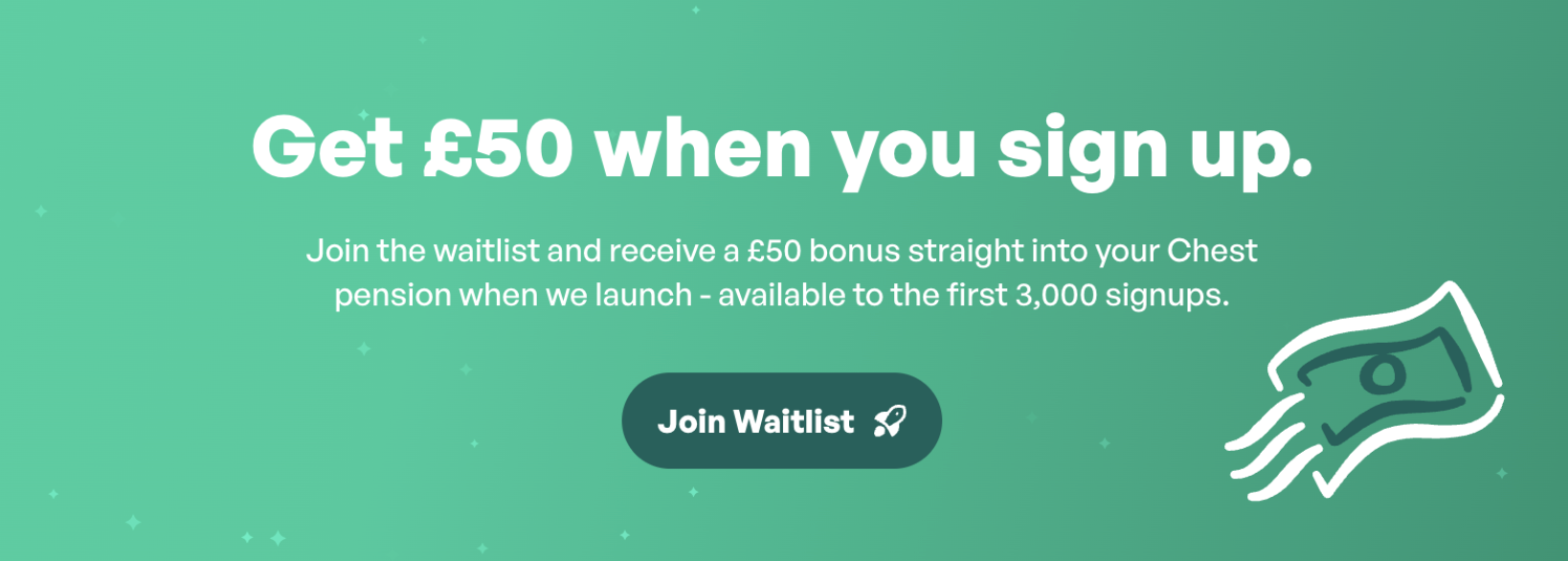 Chest Pensions £50 Bonus