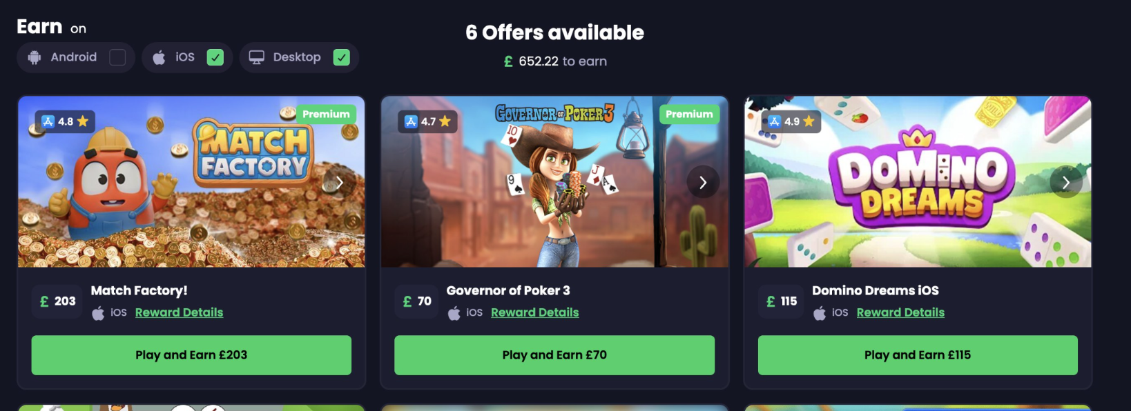 Freecash Games