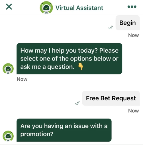 Paddy Power Chat 1
