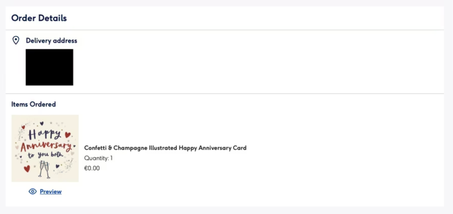 Get a FREE Moonpig card with free delivery
