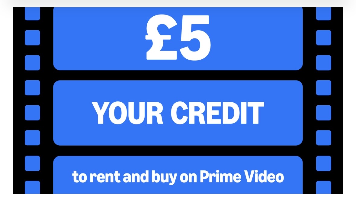 Amazon – Get £5 FREE Prime Video credit (selected accounts)