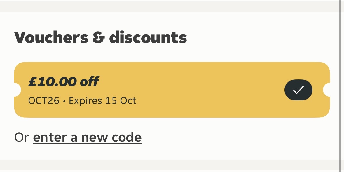 Get £10 off £25 order on Just Eat (18,000 available)