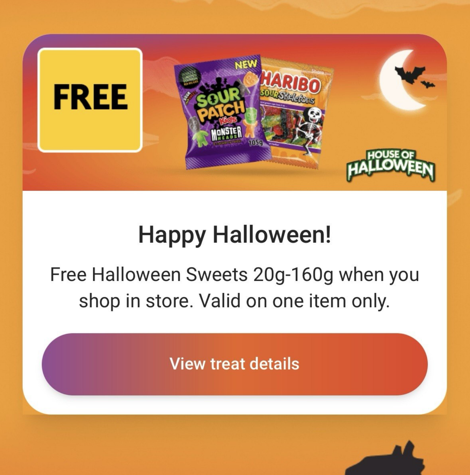 FREE Halloween Sweets at Morrisons