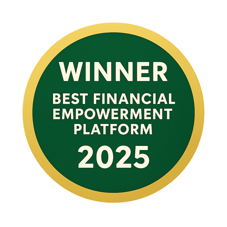 Best Financial Empowerment Platform 2025 award winner